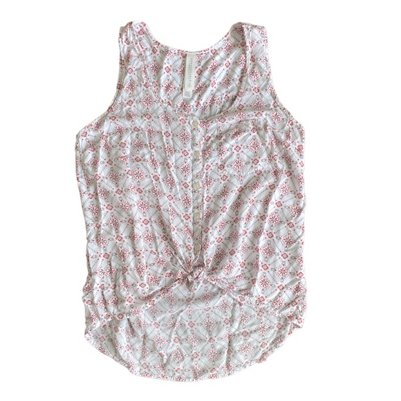 Aeropostale Tops - Aeropostale Sleeveless Knot Front Tee Size Small